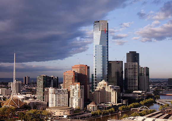 Melbourne CBD Sunrise - 0997